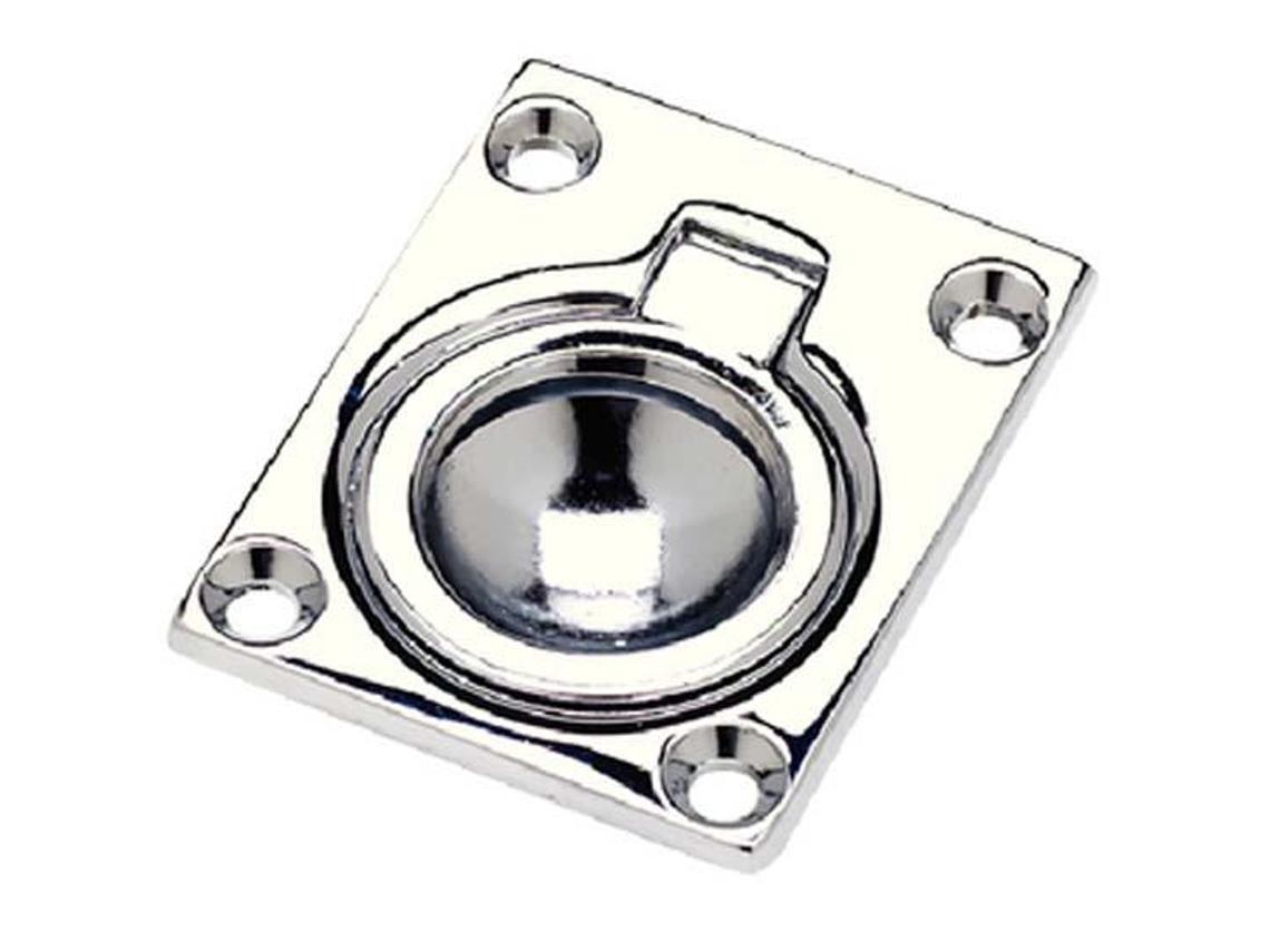 Seachoice Flush Ring Pull Chrome Plated Zinc