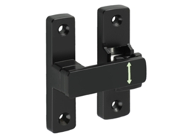 Trinco de Porta Basculante 90/180°, Robusto para Portas de Celeiro, Jardim, Janelas e Armários | S/MARCA