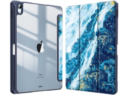 Capa Para Tablet Lurelia, Compatível Com Ipadpro11 (2024, Tpu, Dobrável Com Suporte, Fixação Magnética