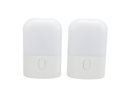 Luz Noturna Led Com Sensor, 3 Níveis, 2700k, Plugue Eu