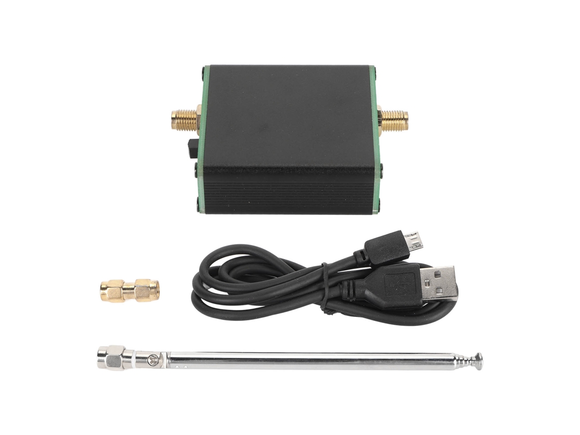 Módulo Amplificador De Baixo Ruído 100k A 6ghz Banda Completa Amplificador De Baixa Potência 20db Alto Ganho Lna