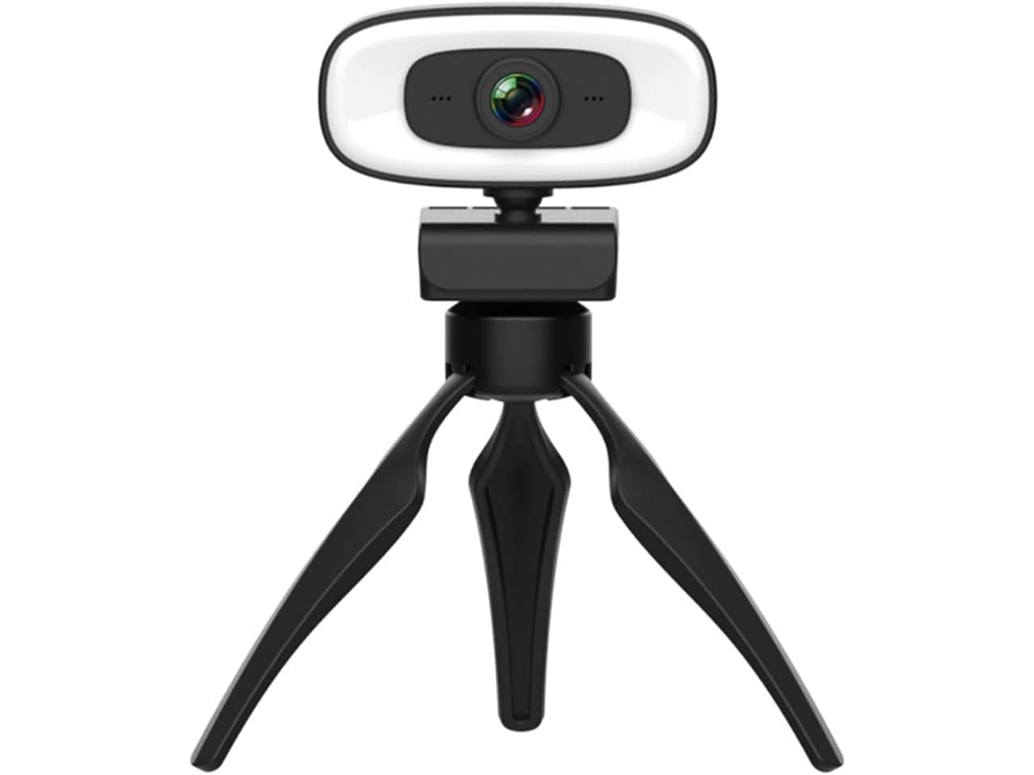 Webcam 2k Com Microfone E Lente De Foco Automático