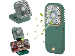 Ventilador Portátil Recarregável De Mão Aprimorado, Pequeno Pessoal Com 3 Velocidades Para Uso No Pesco Ço.