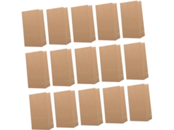 100 Sacos De Papel Kraft Para Pães E Biscoitos, Recipientes Pequenos Para Doces, Acessórios Para Pada Gokoco