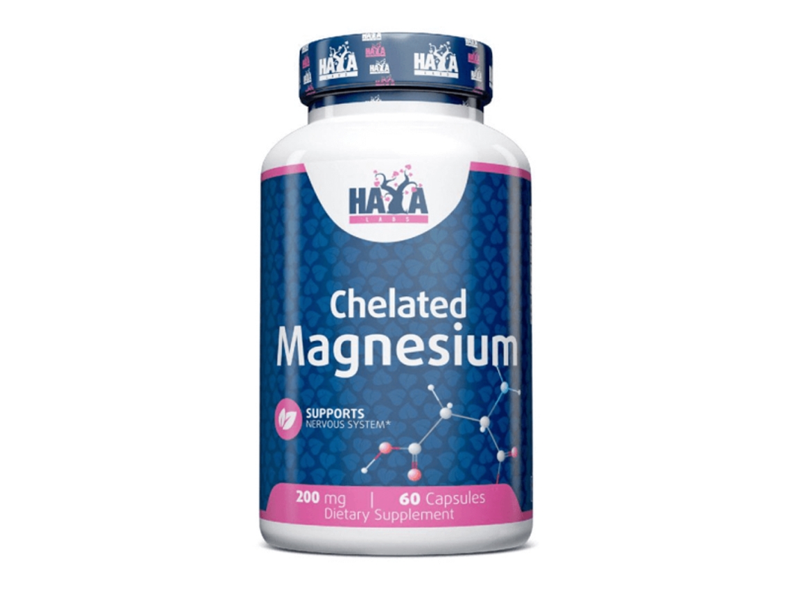 Magnesio 200mg - 60 Cápsulas De Haya Labs