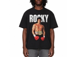 Rockinstone Rocky Movie Stand Black Adult T-shirt Size:xxxl