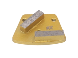 Disco De Rebolo Trapezoidal De Alta Dureza 30 Grit Da Laxiscreed Para Polimento E Acabamento