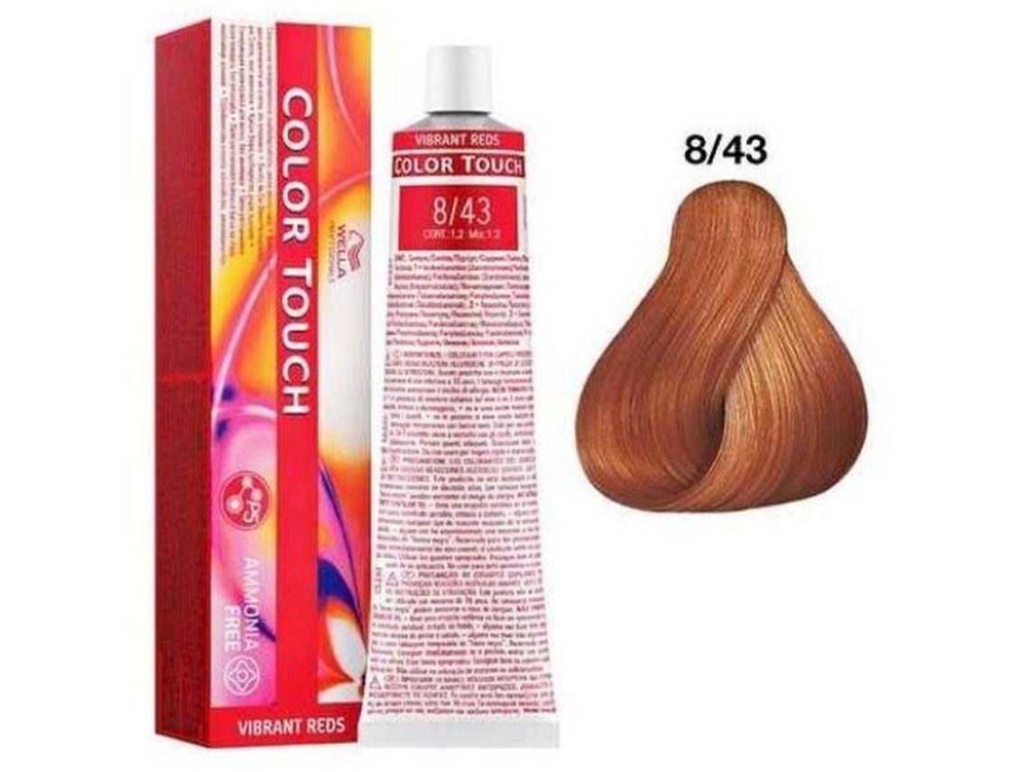 Color touch 8/43 wella s/amoniaco