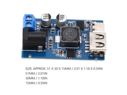 Laxiscreed Módulo De Conversão Dc Step-down De 8.2v-32v Para 3v-20v Para Eletrônica