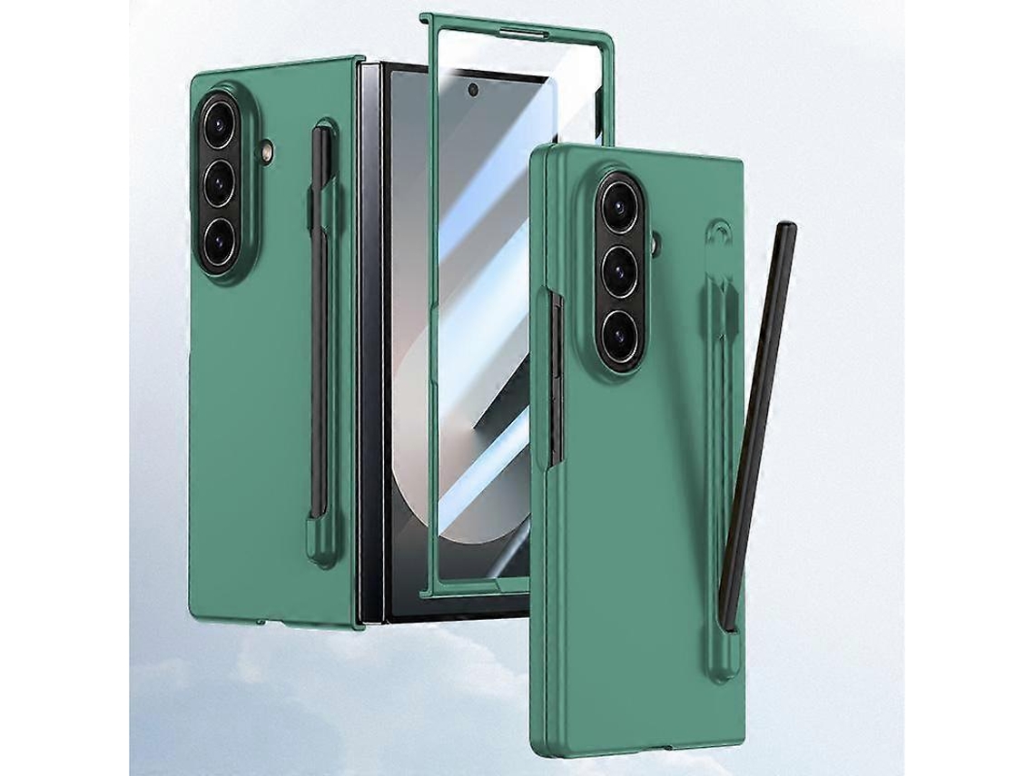 Capa De Celular Em Policarbonato Com Toque Aveludado E Caneta/estojo Para Samsung Galaxy Z Fold7 5g.