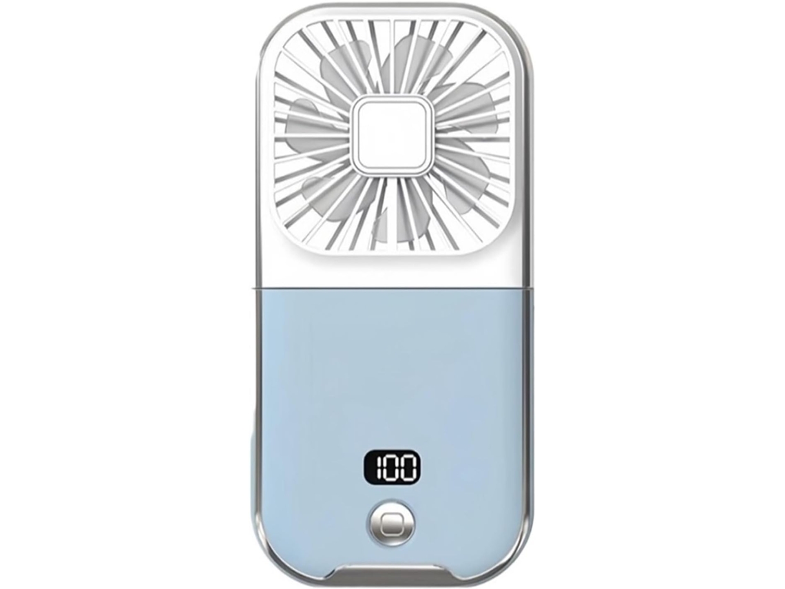 Ar Usb Mini Ventilador Resfriamento Mesa Pescoço Portátil 3000m