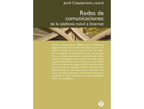 Livro Redes De Comunicaciones. De La Telefon A M Bil A Internet de Lluís Casals Ibáñez, Josep Paradells Aspas et al. (Espanhol)