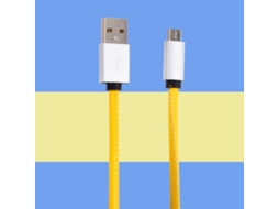 Cabo de Dados de Couro Puro LAXISCREED Micro Android