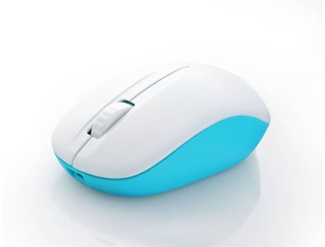 Rato T-WOLF Q8 (Branco - Wireless - 1600 dpi)
