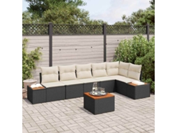 Vidaxl Conjunto De Sofá De Jardim 6 Unid. 6-número De Lugares