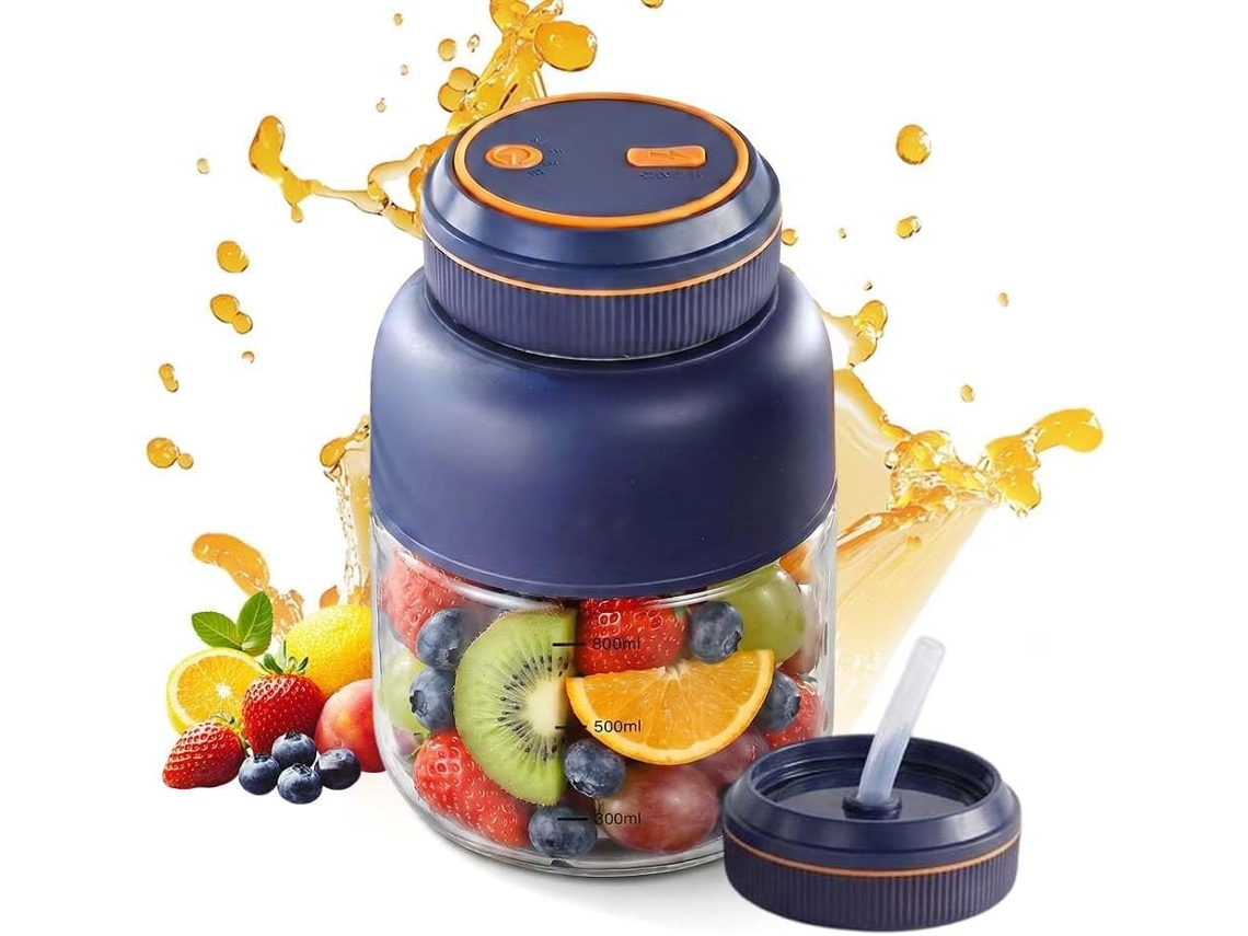 Liquidificador ZRUXE Portátil (1300mL - Azul)