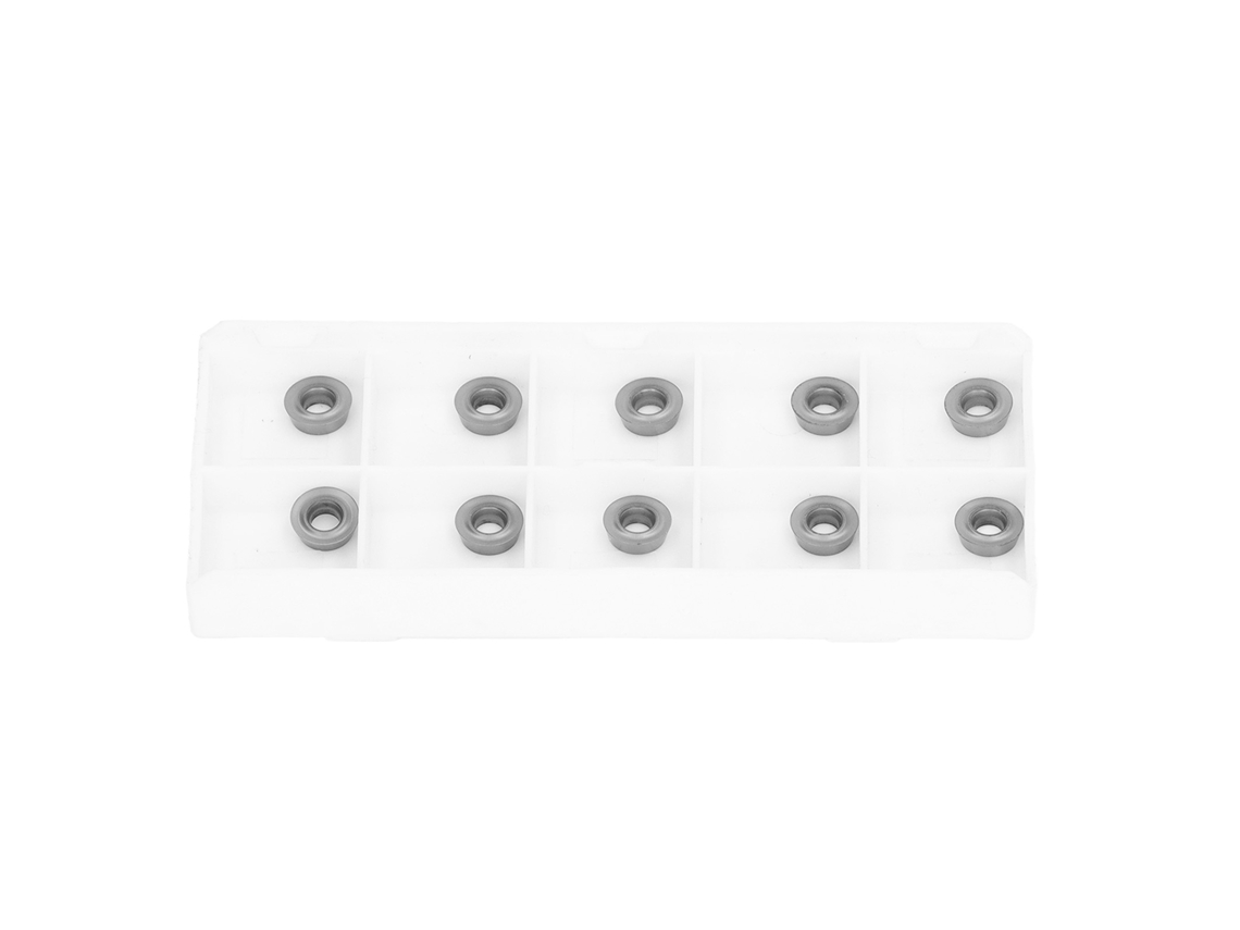 10 Inserts De Carbeto Cnc Para Torneamento E Fresamento Com Caixa De Armazenamento Industrial