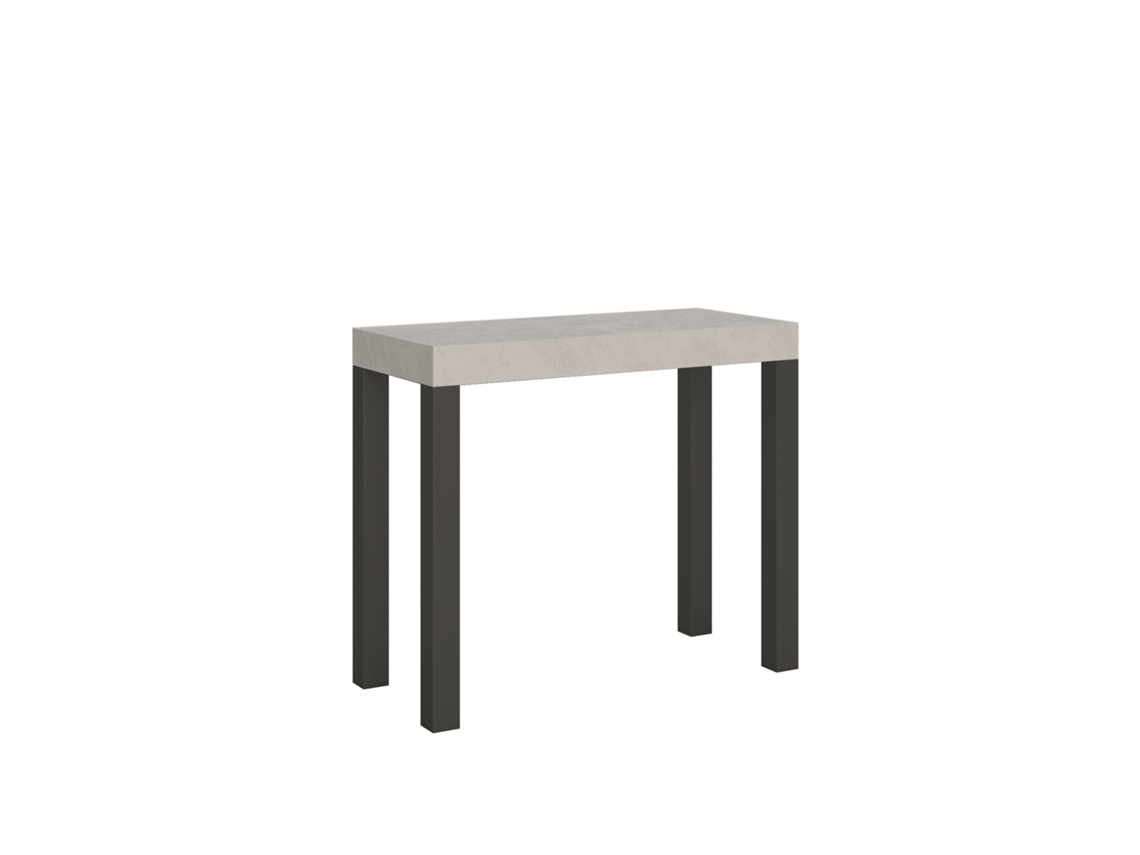 Mesa De Consola Extensível 90x40/300 Cm Caxemira Para Uso Diário Itamoby