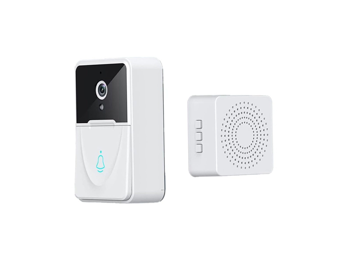 Lurelia Videoporteiro Inteligente, Full Hd, Wi-fi, Visão Noturna, Áudio Bidirecional, Sem Fio