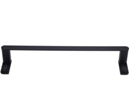 Suporte De Toalha Individual Em Liga Alumínio, 50cm, Moderno, Para Banheiro E Cozinha