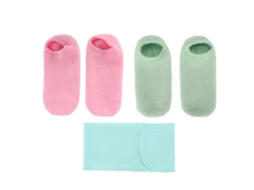 Calcetas De Gel Hidratante E Faja Cervical De Spa De Gel Para Reparação Da Pele