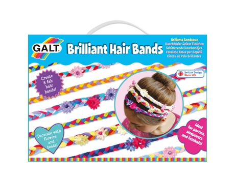 Fitas de Cabelo Brilhantes (Idade Mínima Recomendada: 6 anos)