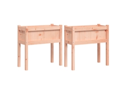 Garden Planter, Garden Planters Vidaxl Marrom Madeira De Douglas (n/a)