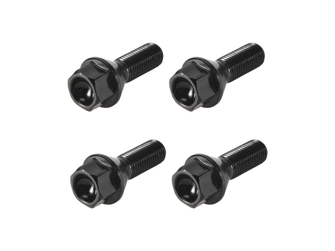 Porca De Parafuso De Roda Preta De 4 Unidades Para E30 E36 E46 E60 E90 36136781150_yua