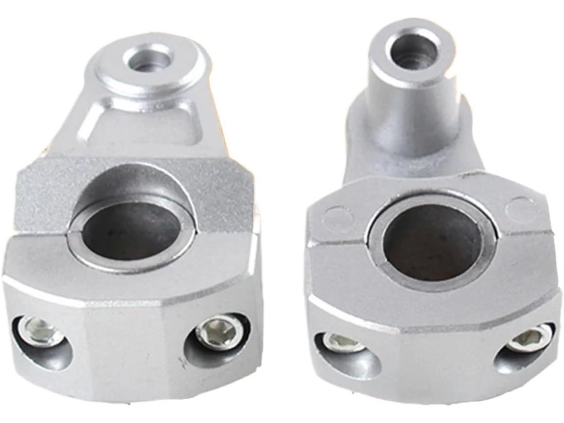 Adaptador para Elevação do Guidão de Motocicleta 22 Mm 7/8" Esses Elevadores Motocicletas Podem Girar Frente