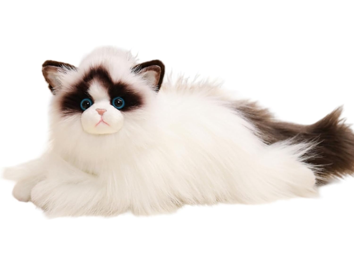Gato De Pelúcia, 50 Cm, 19,7 Polegadas, Realista, Para Casa E Quarto