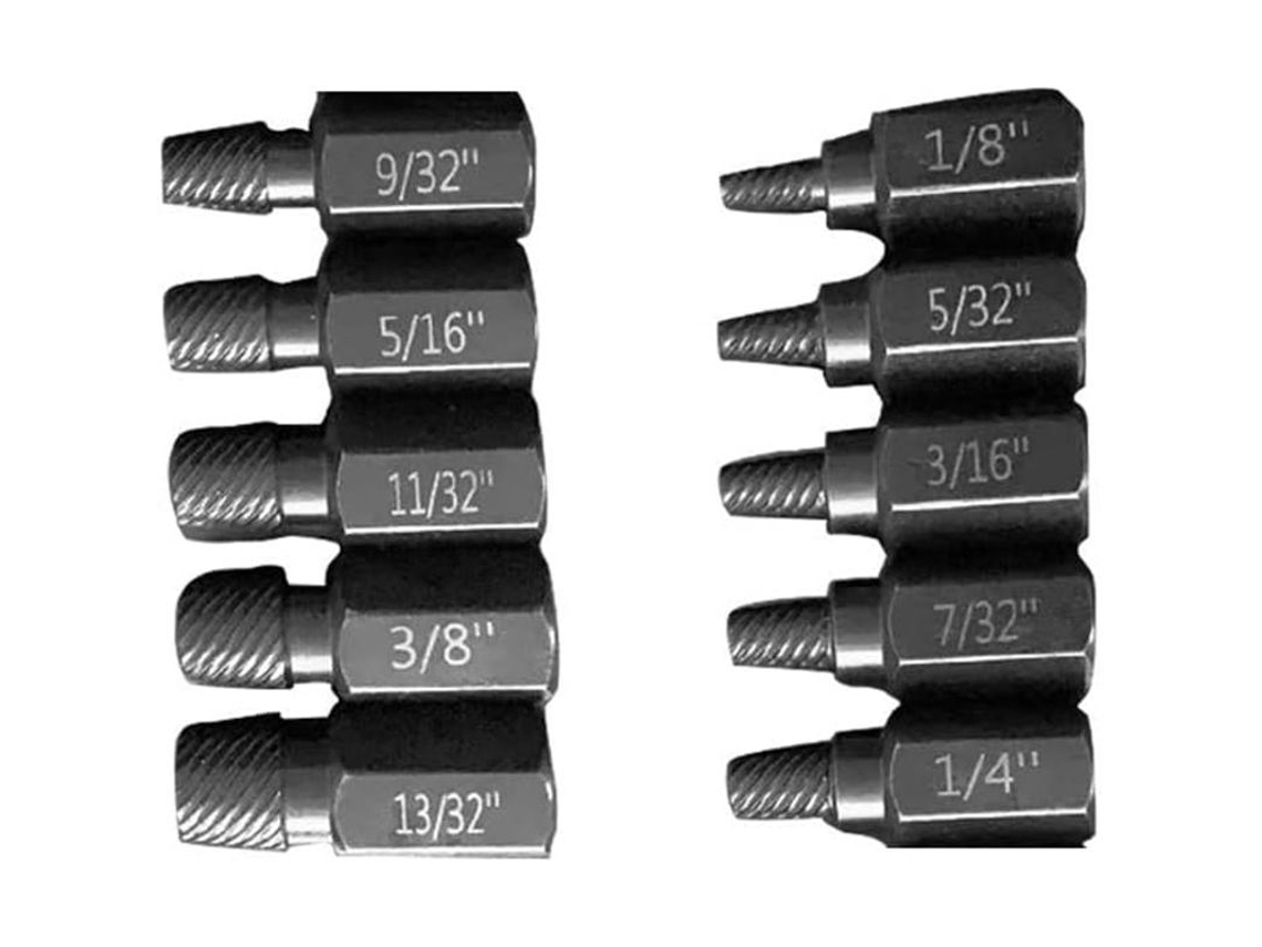 Extractor de Tornillos e Tuercas Ouw, Resistente Industrial para Tornillos Dañados | S/MARCA