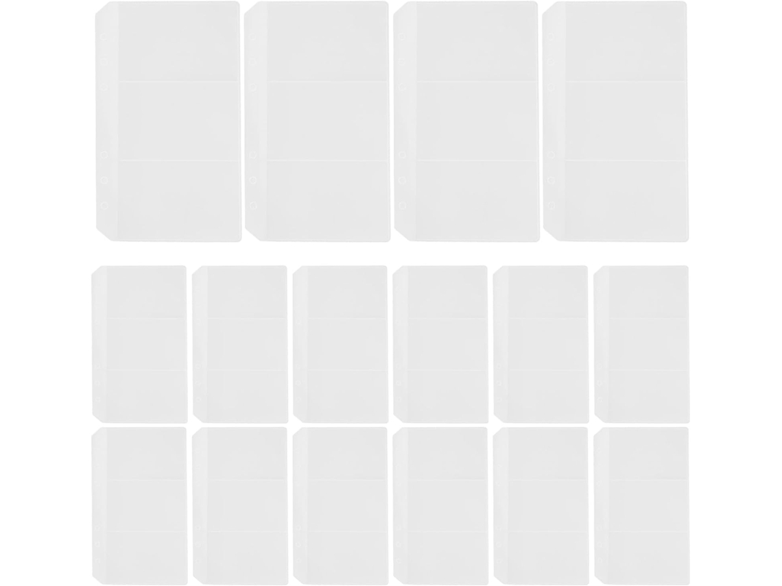 Doitool Pacote com 20 Sacos Plásticos Soltos para Arquivos, Divisórias para Massa, Camadas Reutilizáveis para Armazenamento