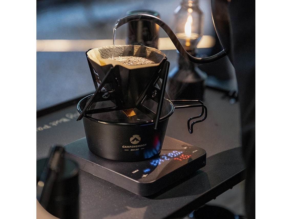 Suporte de Filtro de Café Inox Reutilizável Portátil