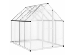 Greenhouse, Greenhouses Vidaxl Prateado Alumínio (224 X 169 X 195 Cm)