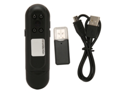 Gravador de Polícia Hd Wifi Ângulo Largo de 170 Graus Portátil Vestível EOOCOO