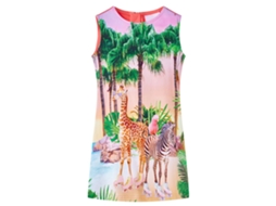 Vestido Para Criança Coral 128