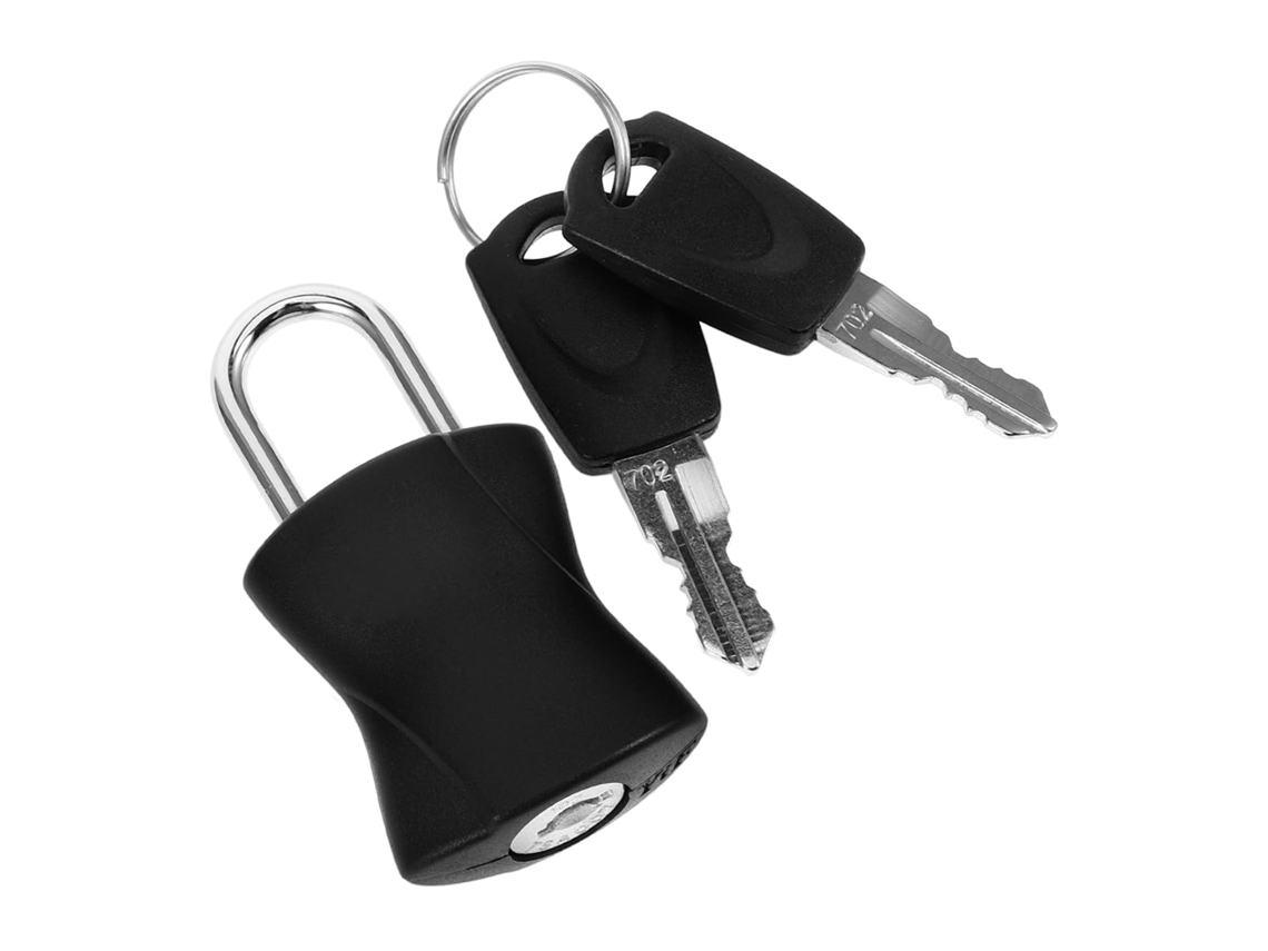 Cadeado Com Chave Para Bagagem Para Mochilas E Malas, Com Chave