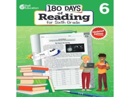 Livro 180 Days Reading for Sixth Grade 2nd Edition de Teacher Created Materials Inc (Inglês)