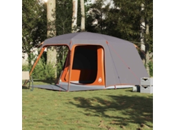Tenda De Camping Com Varanda Em Cúpula 5 Pessoas Impermeável
