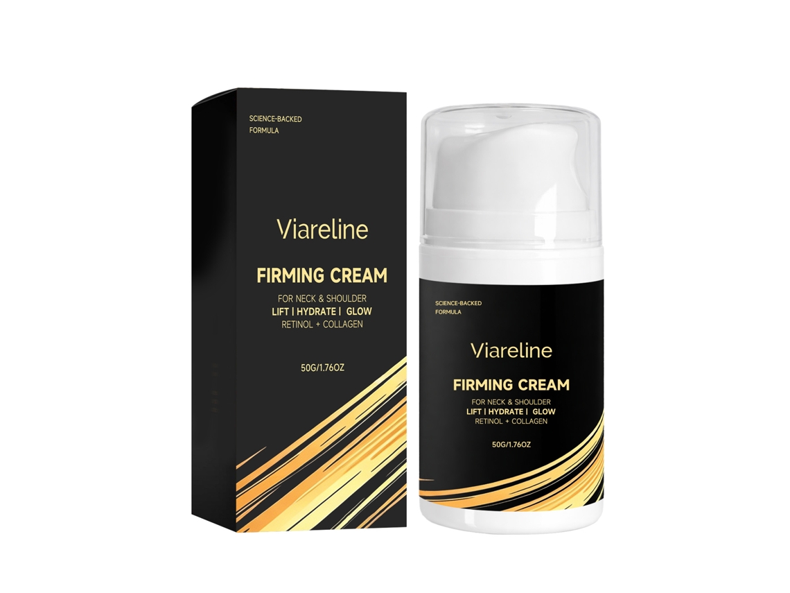 Creme de Pescoço Viareline Hidratante Refrescente
