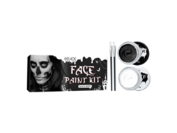 Kit De Pintura Corporal E Facial Eelhoe Para Halloween: Vampiro, Zumbi, Esqueleto