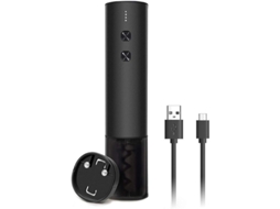 abre garrafas Elétrico com Cortador de Lâmina e Cabo Usb (bla Xwz)
