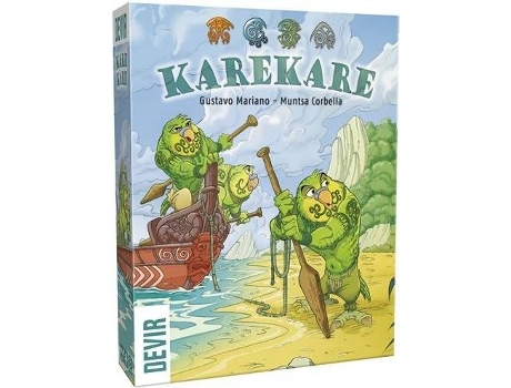 Jogo de Tabuleiro DEVIR Karekare (Português - Idade Mínima: 8)