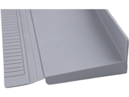 Protetor de borda de silicone Pia com 5 mm de espessura e design inclinado Ralo, ideal para bancadas de cozinha Pia, oferecendo proteção.