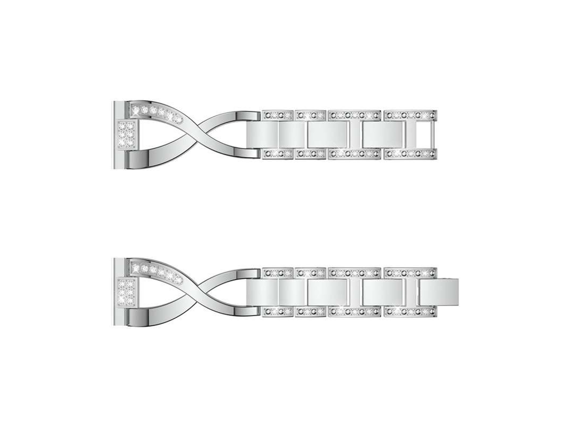 Bracelete Pulseira Aço Luxury para Garmin Fenix 5 Prateado