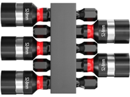 Porca Magnética, Chave De Porca Magnética Para Furadeira, Porta Bits Com Encaixe Hexagonal, 5 Suport Gokoco