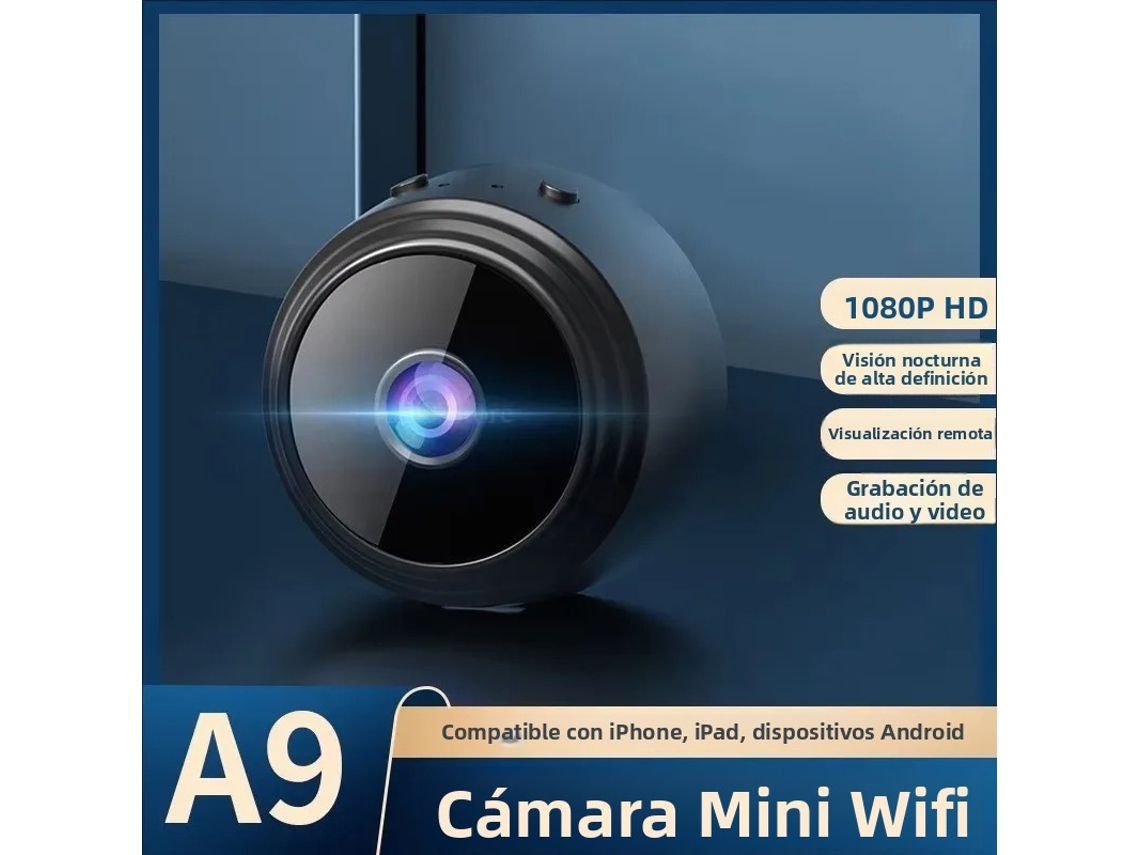 Mini Câmera De Vigilância A9 Hd 1080p Wifi
