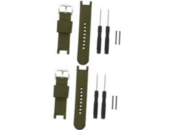 Conjunto De 2 Pulseiras De Nylon De 22 Mm Compatíveis Com Smartwatches Flexíveis E