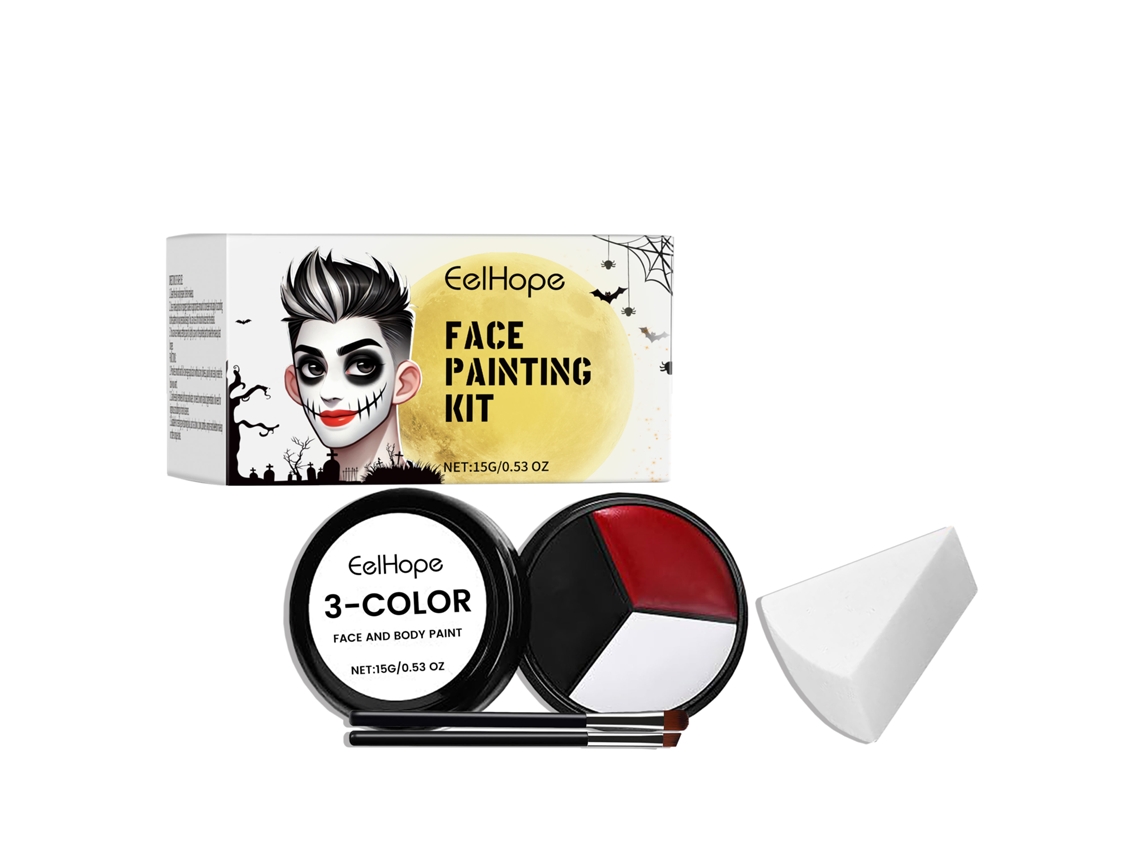 Kit de Pintura Corporal para Disfarces e Festas, Ideal para Ocasiões Temáticas LAXISCREED
