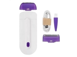 Depilador A Laser Portátil 2 Em 1 Recarregável Via Usb, Com Toque Suave, Remoção Indolor E Sensor De Luz Seguro. Profissional Para Mulheres.